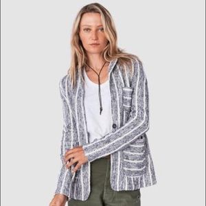 NWT Faherty Larkin blazer, size S